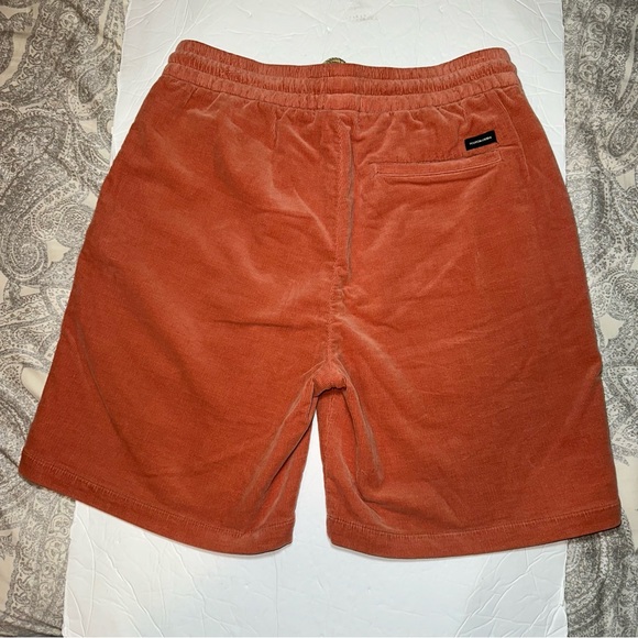 Scotch & Soda Men’s Mars Orange Organic Cotton Corduroy Jogger Shorts- Size 30 - Picture 4 of 12
